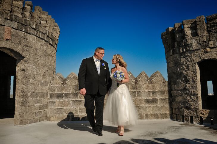 Custom Tulle Daniel Thompson Wedding Dress