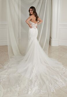Justin Alexander Elora Fit-and-Flare Wedding Dress