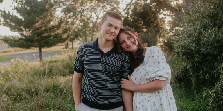 Maggie & Zach Home Page Banner