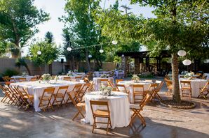 Soft, Vintage West Texas Reception Tables