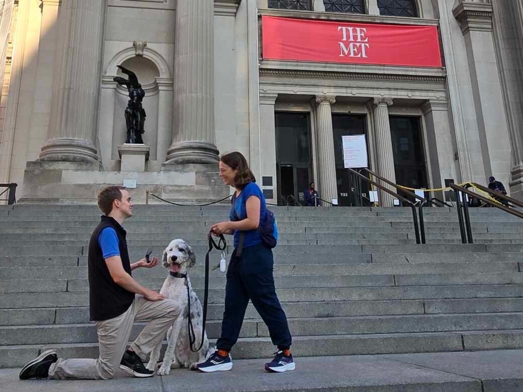 Picture of We met at the MET...