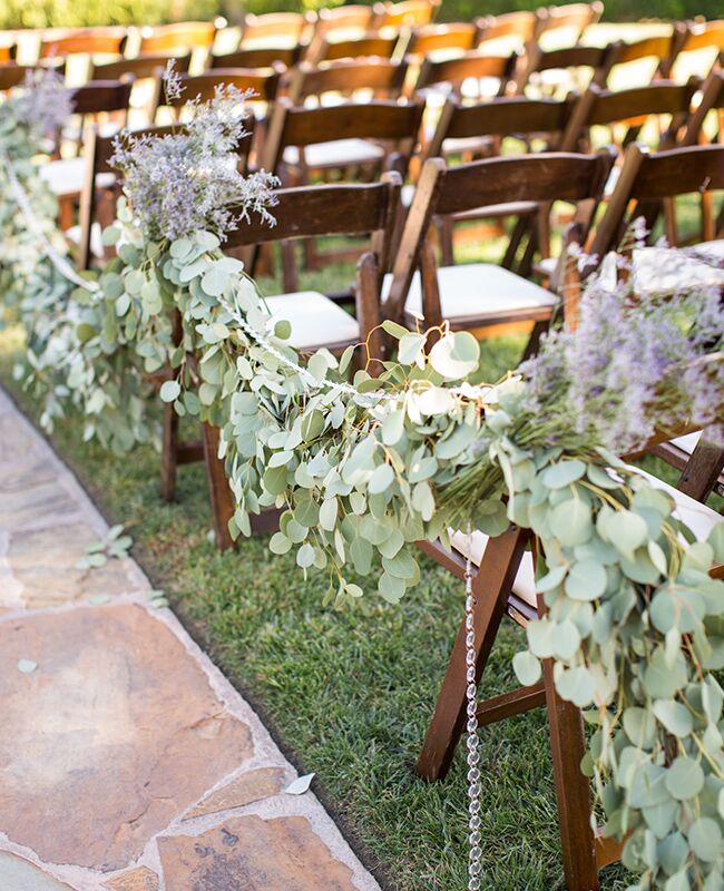 eucalyptus aisle runner |<img class=