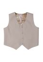 Little Tuxedos "Mason" Kids Tan Suit (5-Piece Set) Flower Girl Dress and Ring Bearer Outfit - thumbnail - 6