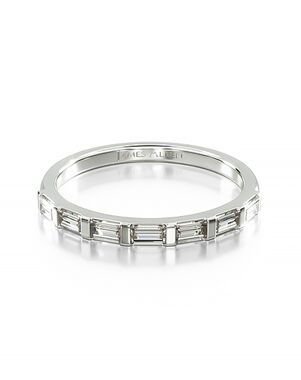 James Allen 15058 White Gold Wedding Ring