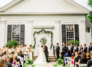 When Patrick met Margot on a Cleveland rooftop, he told her he would marry her one day. His future bride was also thinking ahead. “Like many little gi