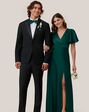 Birdy Grey Suits Spencer Tuxedo in Black Black Tuxedo - thumbnail - 5