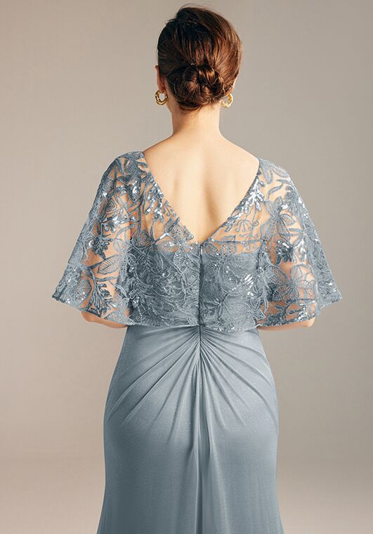 AW Bridal AW Marlena Dress Blue Mother Of The Bride Dress - 2