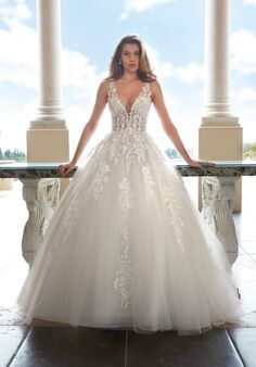 Demetrios 1204 Ball Gown Wedding Dress