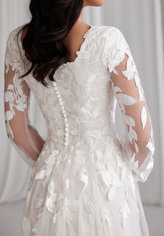 Rebecca Ingram MILLIE A-Line Wedding Dress - 4