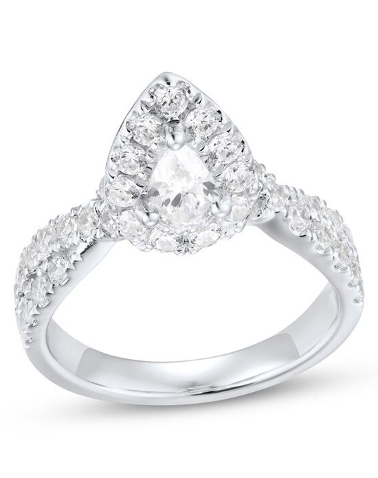 Kay Jewelers Elegant Pear Cut Engagement Ring - 1