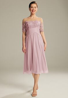 AW Bridal AW Sabella Dress Pink Mother Of The Bride Dress