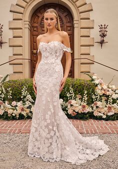 Casablanca Bridal 2544 Fit-and-Flare Wedding Dress