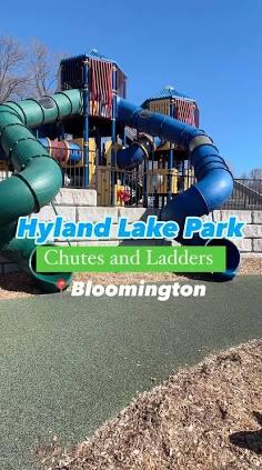 Picture of Hyland Lake Park Chutes, and ladders playgroud 