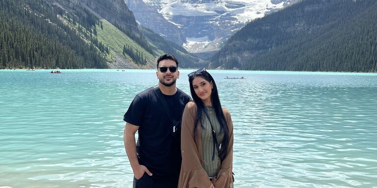 Alishba & Wasay Home Page Banner