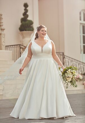 Stella York 6758 plus Ball Gown Wedding Dress