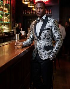 BLACKTIE AMSTERDAM Silver Wedding Tuxedo Grey Tuxedo
