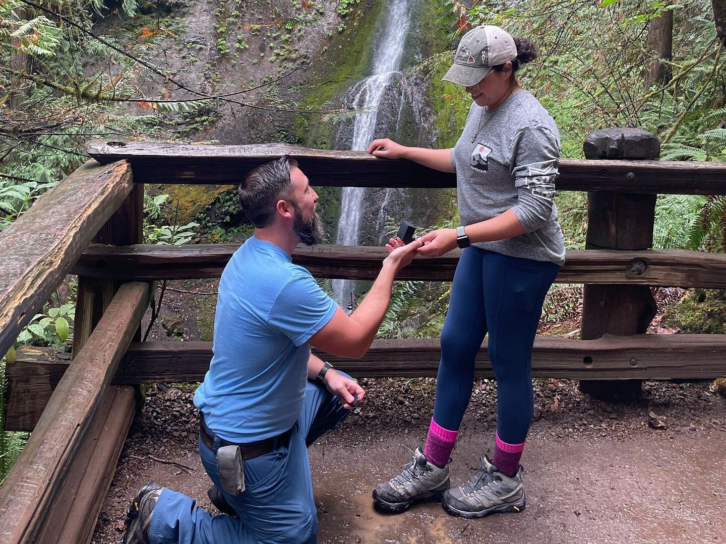 Picture of How we got engaged