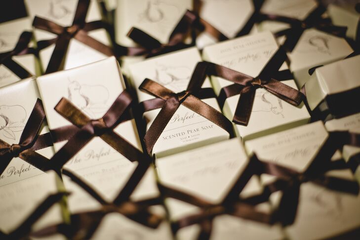 Pear Soap Favors