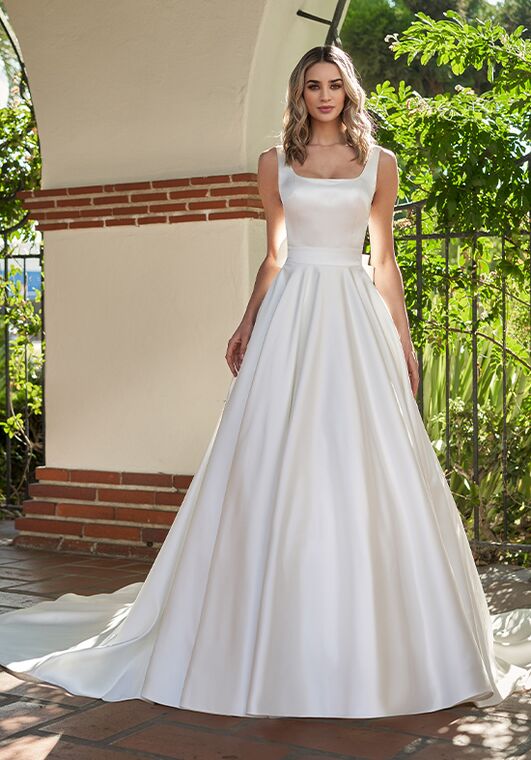 Jasmine Couture Kennedy A-Line Wedding Dress - 4