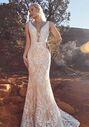 La Perle LP2020 Fallon Sheath Wedding Dress - thumbnail - 2