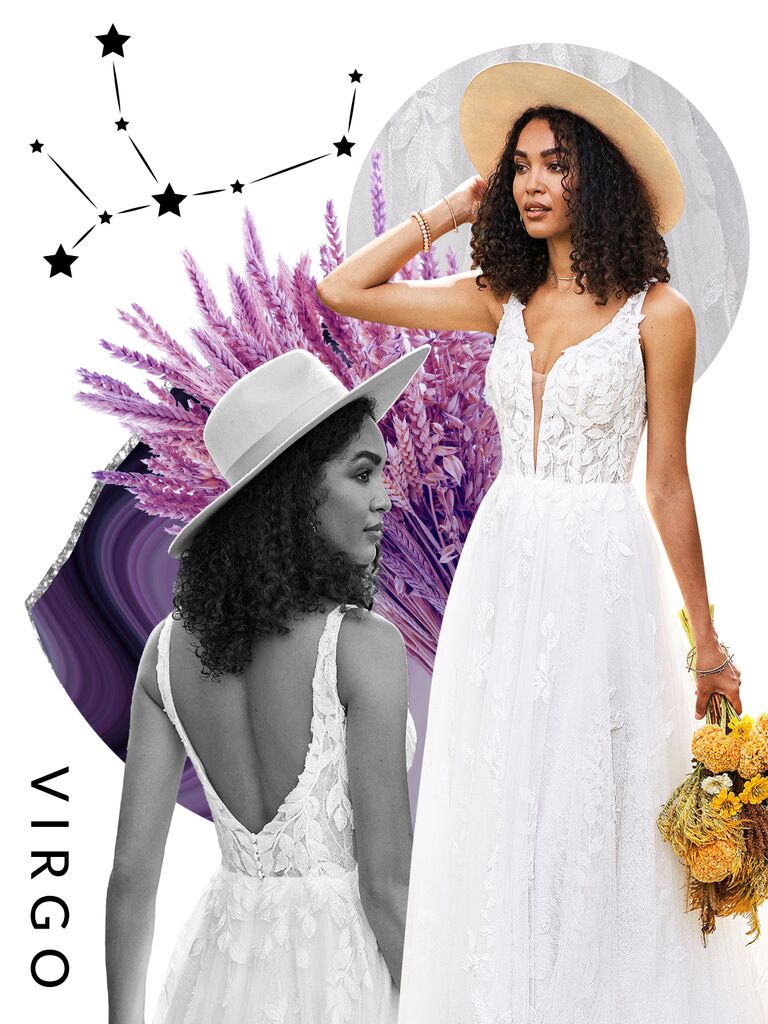 Lillian West style 66245 V-neck tulle dress with sequin lace appliqué