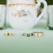 Contemporary Bride and Groom Wedding Bands