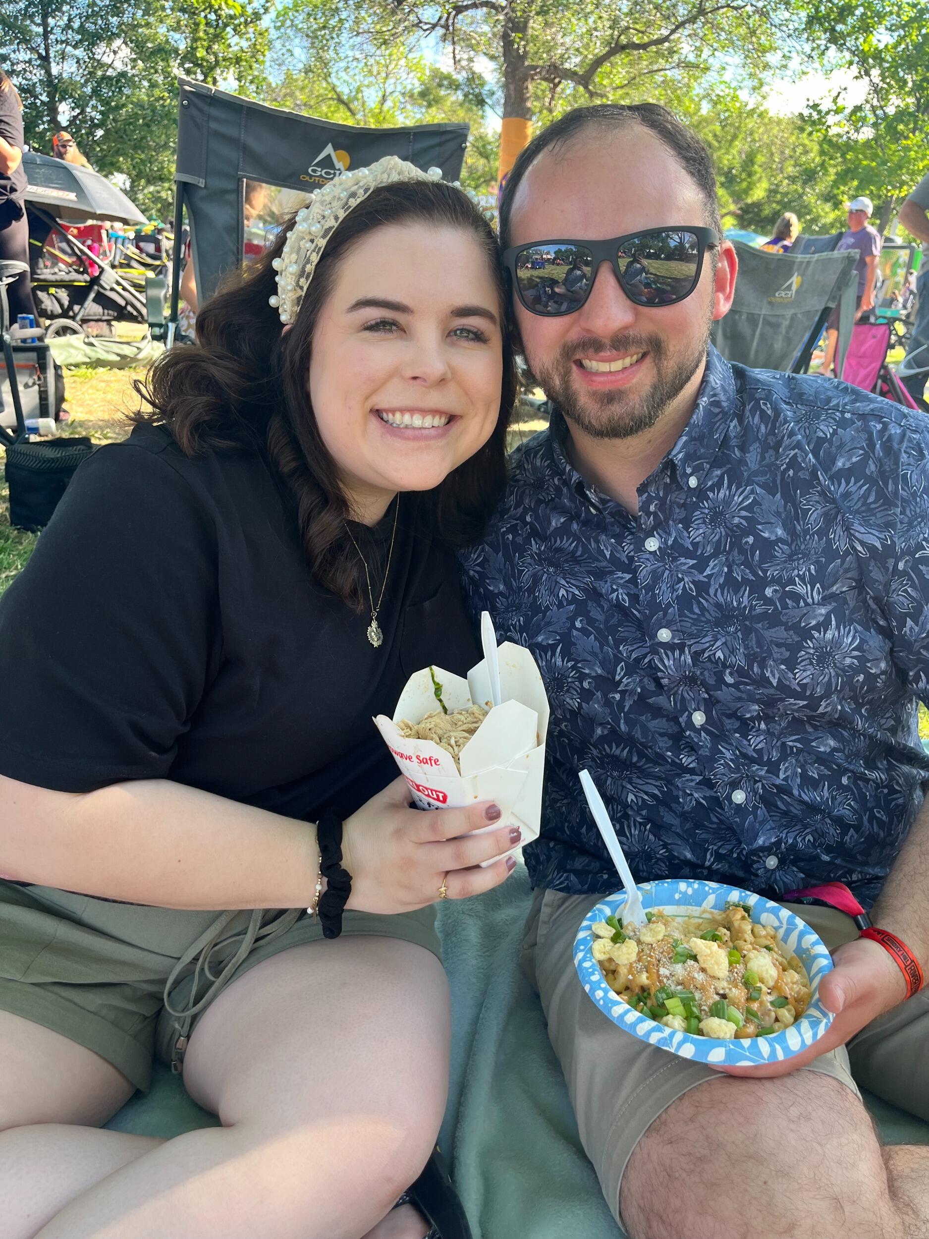 Mason officially moved to Salina and got to experience his first Riverfest weekend!