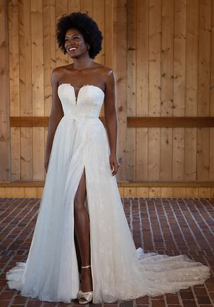 Essense of Australia D3568 A-Line Wedding Dress