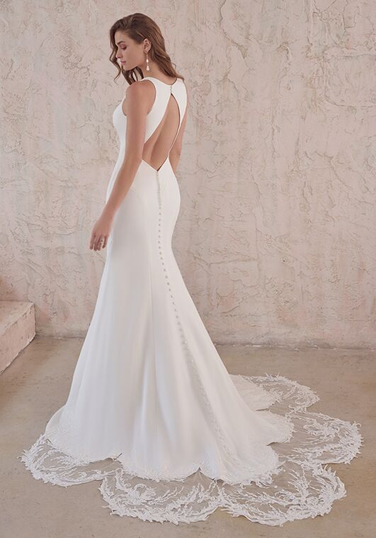 Maggie Sottero MAINE Sheath Wedding Dress - 6