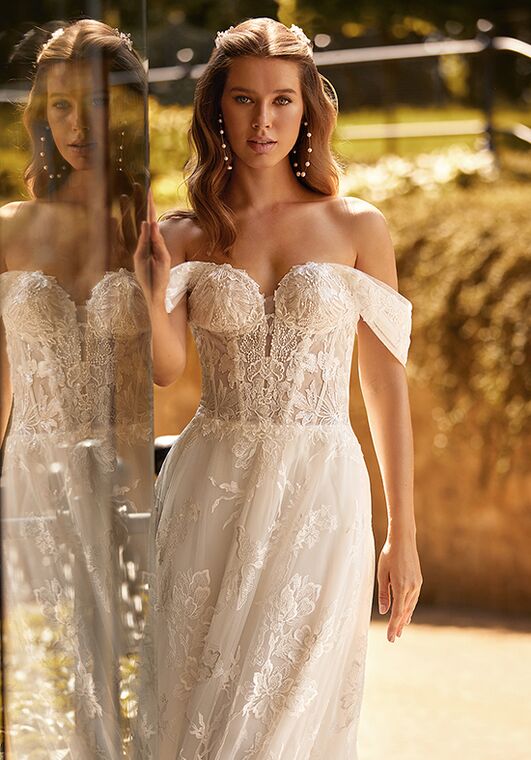 Simply Val Stefani Rhodes A-Line Wedding Dress - 3