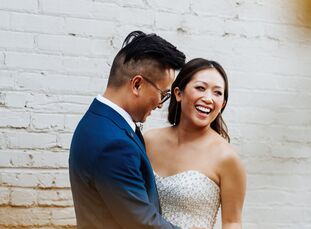 Though DTLA played a role in the design of Vanessa Ying (31 and works in advertising sales) and Mike Tinio’s (35 and an UX architect) wedding day, the