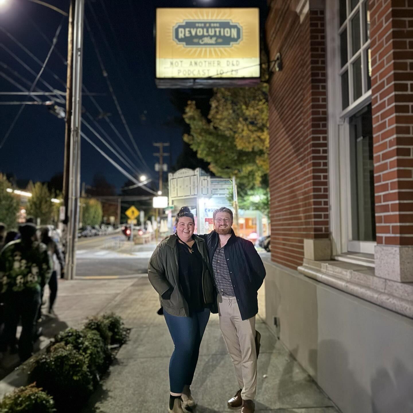Trip to Portland, OR to see Not Another DND Podcast live!