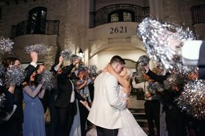Exit With Pom Poms at Knotting Hill Place in Little Elm, Texas