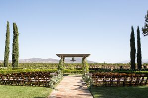 Elegant Vineyard Ceremony