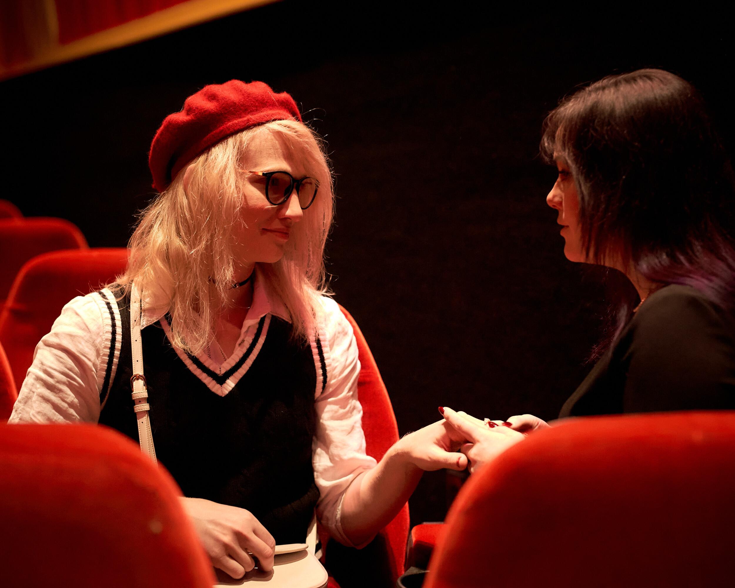 This trip down memory lane brought Miley and Hannah back in the State Theater where Hannah proposed to Miley in the seats….