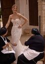 Dance of Puglia by LOVE by Ricca Sposa 25-007(2) Palmira Mermaid and Trumpet Wedding Dress - thumbnail - 5