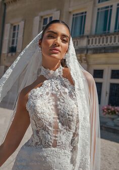 Sincerity Bridal 44467 Fit-and-Flare Wedding Dress