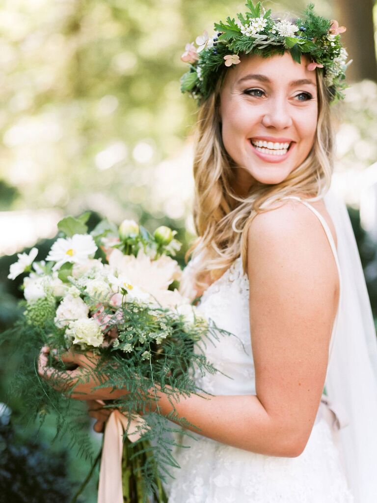 Lush Forest Crown - bridal crowns