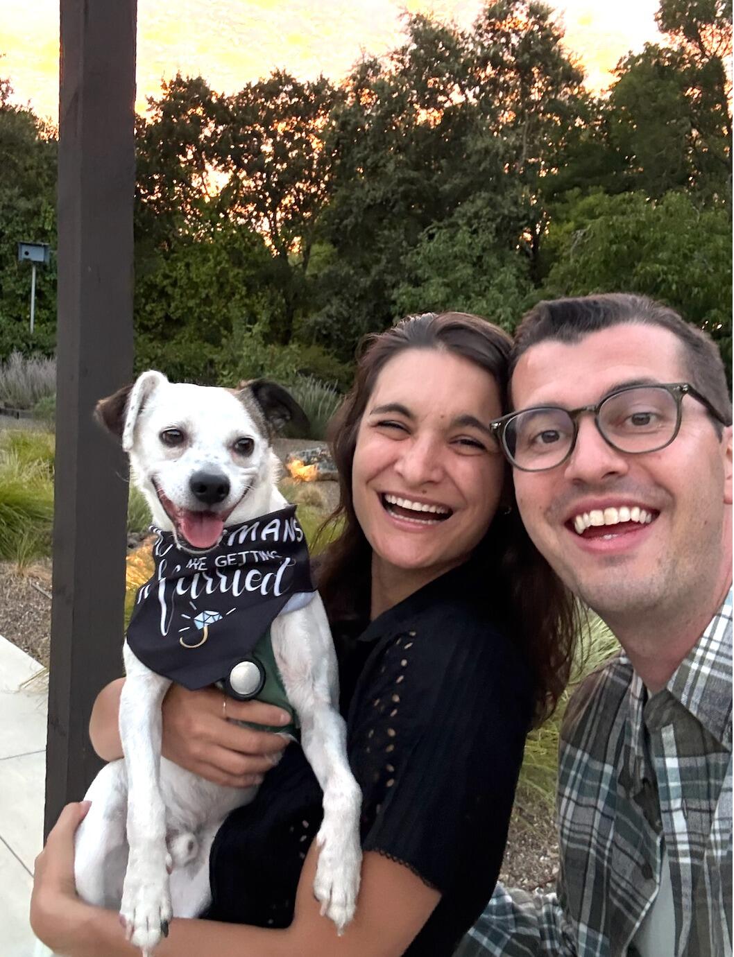 "My humans are getting married!" - JJ