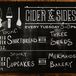 Chalk Art on Bar Sign at Colorado Elopement