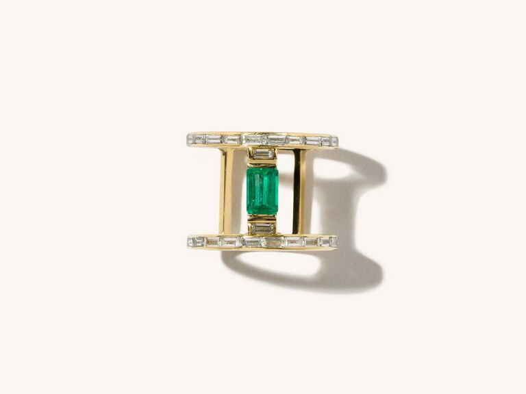 non-diamond engagement ring