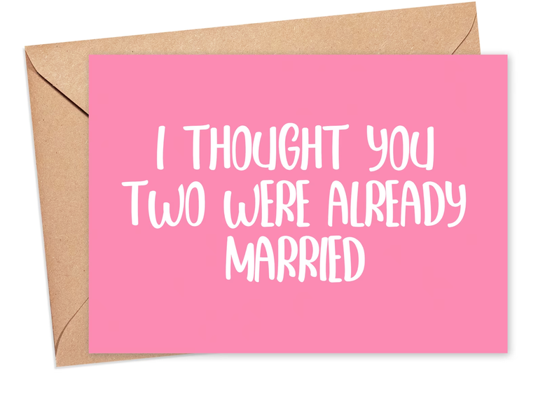 20 Funny Wedding Cards That Say Congrats With a Laugh