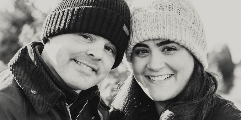 Caroline & Dane Home Page Banner