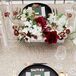 Black-and-Gold Place Setting With Green Menu Card