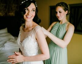 Wedding dress fittings 
