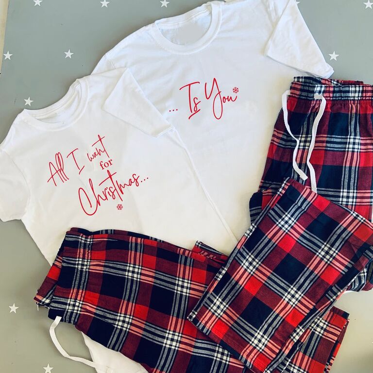 18 Matching Holiday Pajamas for Couples That Are Cute & Cozy