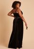 Birdy Grey Ash Dress in Velvet Black Bridesmaid Dress - thumbnail - 6