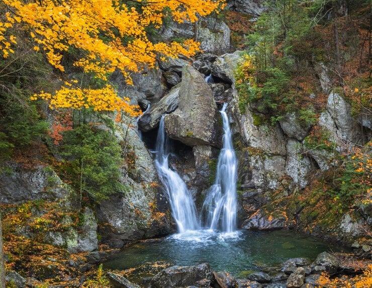 Picture of Bash Bish Falls @ Mount Washington State Forest