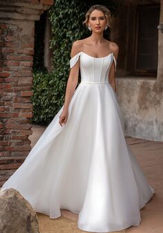 Moonlight Tango T174 A-Line Wedding Dress