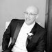 Groom in a Classic Tuxedo with Satin Lapels